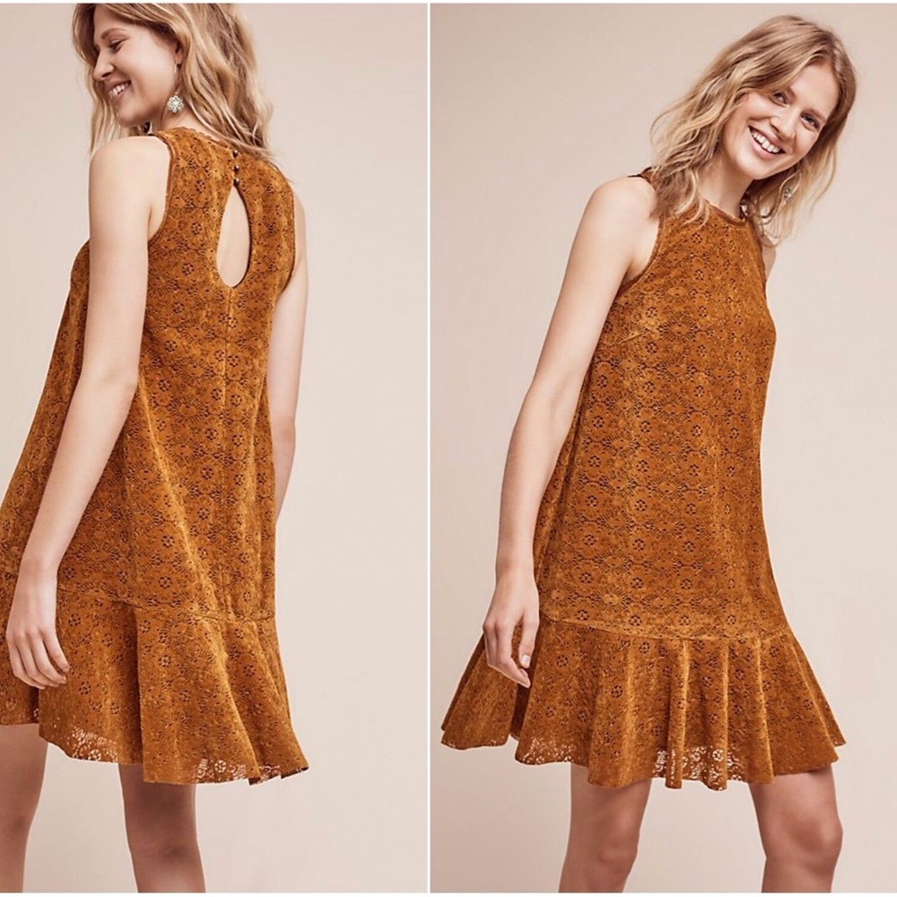 Anthropologie Maeve Amis Lace Dress - 2